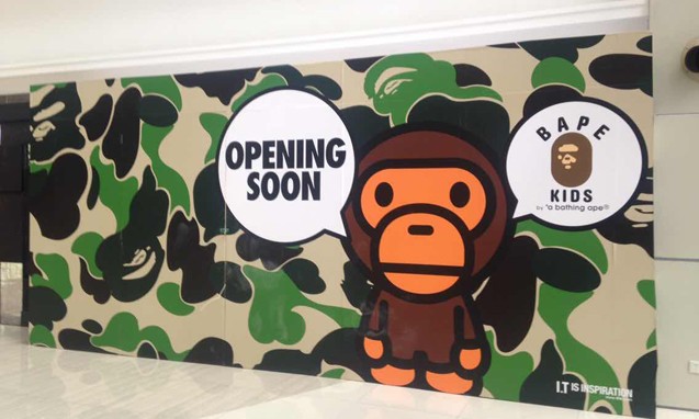 A BATHING APE KIDS 上海新天地店即将开幕